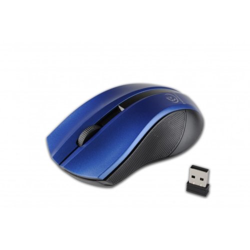 REBELTEC Mysz Black/blue opti mouse wireless