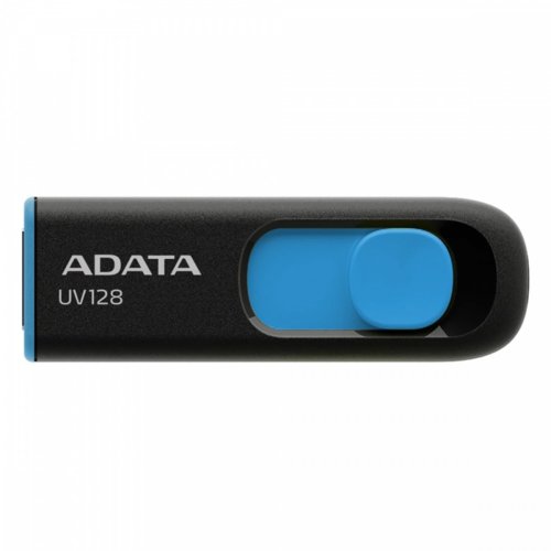 Adata Flashdrive UV128 32GB USB 3.0 czarno-niebieski