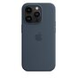Etui silikonowe Apple MagSafe sztormowy błękit na iPhone 14 Pro