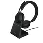 Słuchawki bezprzewodowe z mikrofonem Jabra Evolve2 65 MS Stereo Black