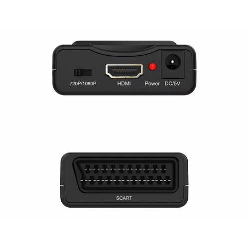 Konwenter SCART - HDMI Techly IDATA SCART-HDMI3 czarny