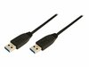 LogiLink Kabel USB 3.0 typ-A do tyb-A dl.3m