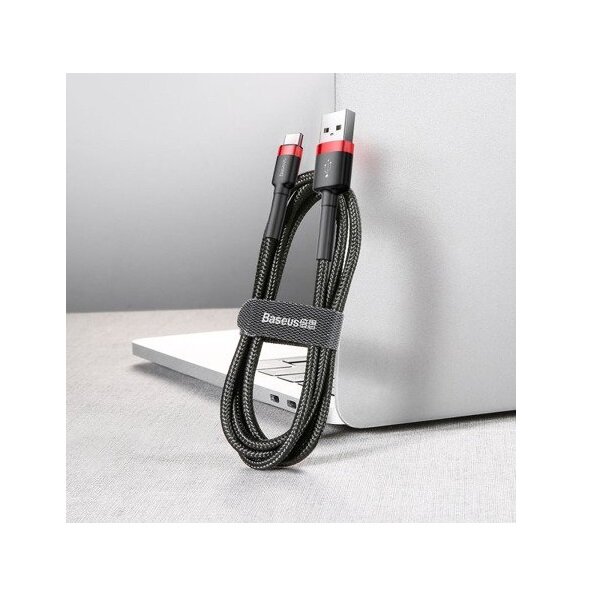 Kabel USB-C Baseus Cafule Cable - związany