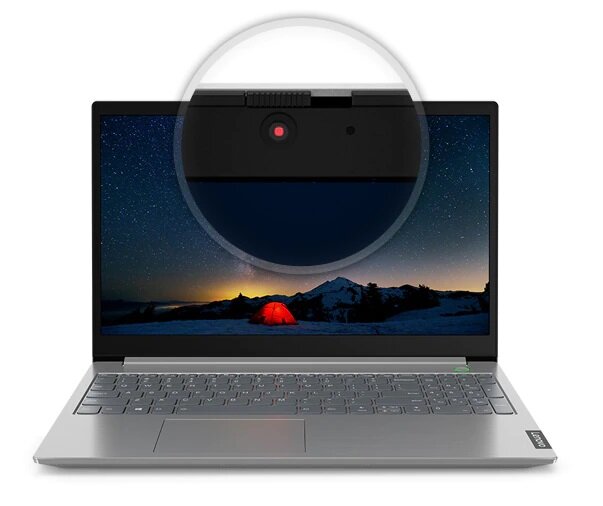 Notebook Lenovo ThinkBook 15 G4 i5-1235U zasłona kamery