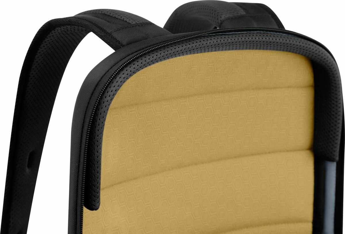 Plecak Dell EcoLoop Pro 17 czarny widok na wyściółkę wewnątrz plecaka